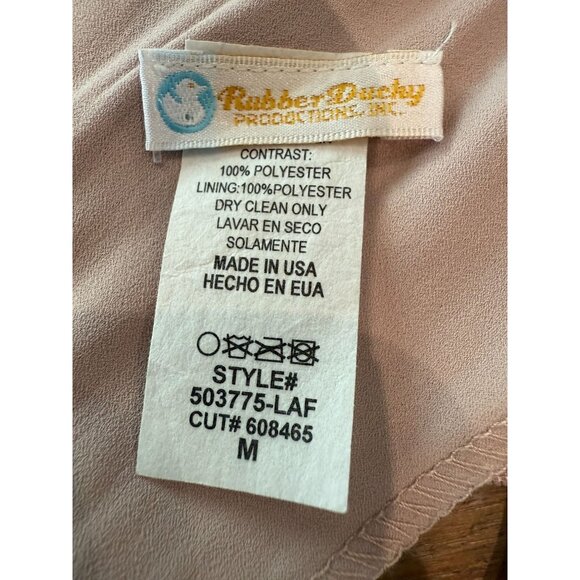 Women's Rubber Ducky Productions Mauve Romper, size medium - Picture 3 of 14